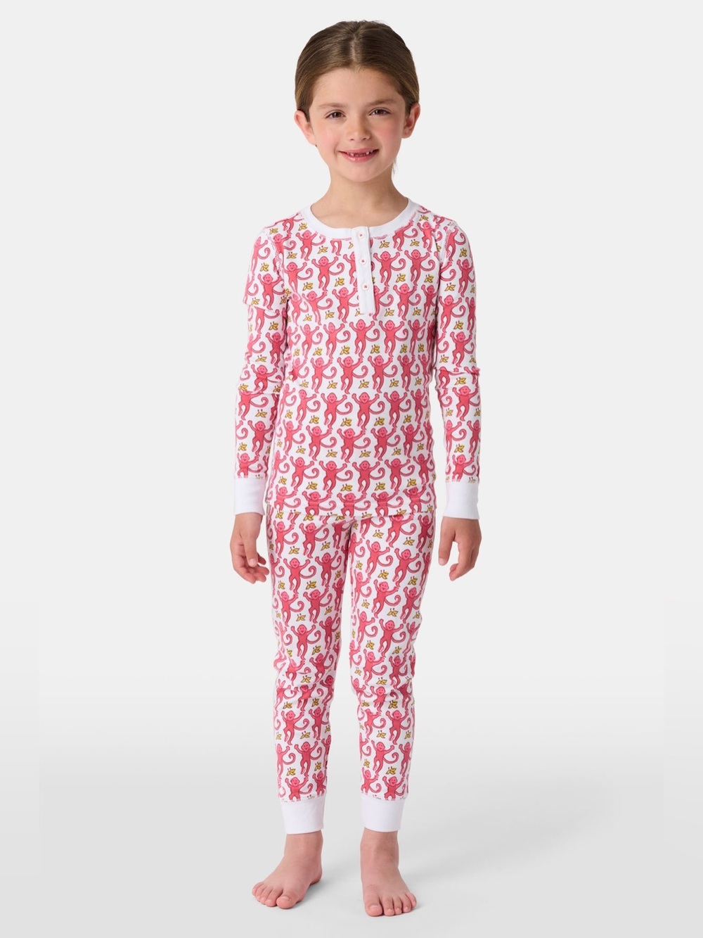 Roller Rabbit Kids Monkey Pajamas Size 10
